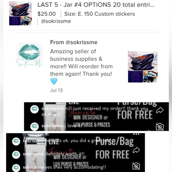 Buyers Appreciation # 17 - OPTIONS LUXURY / DESIGNER ROUND - Picture 5 of 5